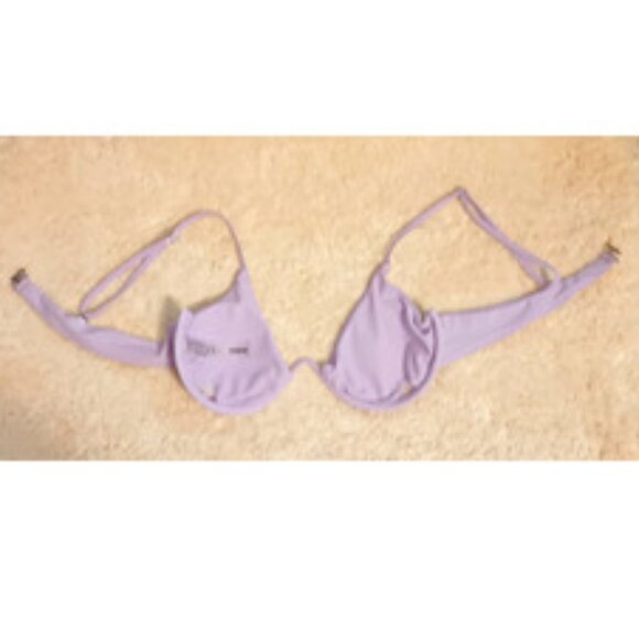 NWOT~ SHEIN 2 Piece Bikini Set Underwire Halter Triangle Bra & Hipster Bottom - Picture 4 of 12